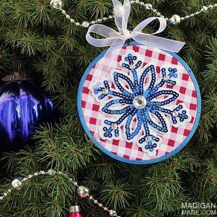 embroidery hoop ornament