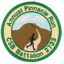 Annual Pinnacle Run CSB Battalion