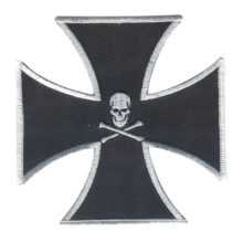 Maltese Cross & Skull
