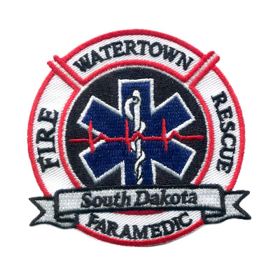 Watertown Fire Rescue Paramedic Patch