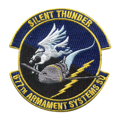 677th Armament Systems Squadron Morale Patch