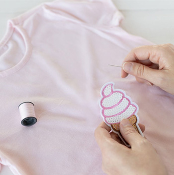 How to Sew a Patch on a Shirt