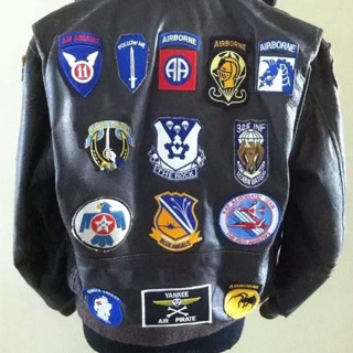Famous Popular Message Embroidered Iron-On Patch - Sew-On Craft Badge For Biker Jacket - UK & GB Theme - Made In UK