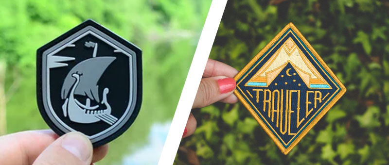 PVC vs Embroidered Patches
