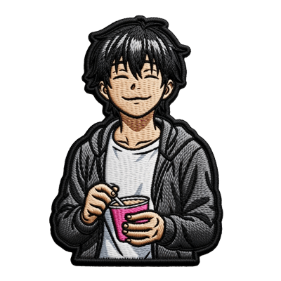 Embroidered Anime Patch