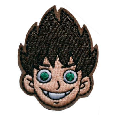 Anime Style Embroidered Patch