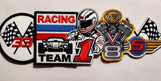 Long Racing Pvc Patch Racing Team Patches – Custom Patches for Jackets, Hats & Gear