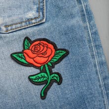 Maintain Color and Texture in Embroidered Patches